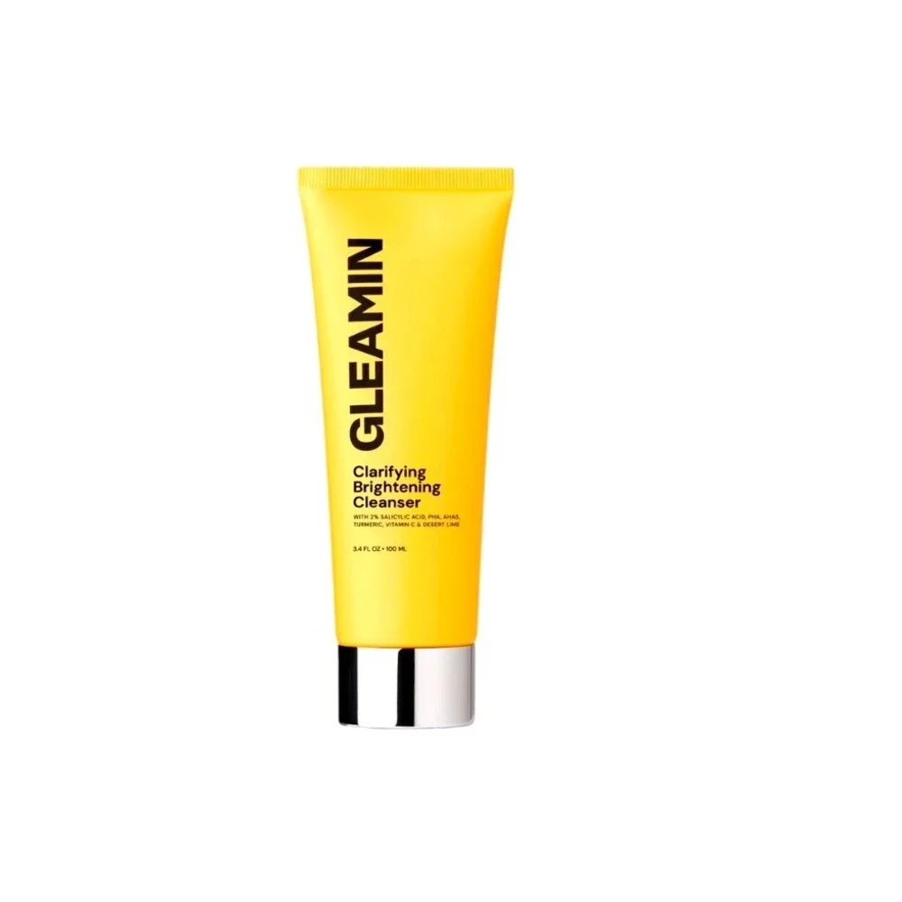 Gleamin Clarifying Brightening Cleanser 3.4oz Vitamin C Salicylic Acid AHA PHA